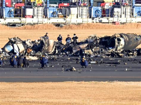 日本羽田机场清理飞机残骸 计划下周一重开跑道 客机 机长 控制塔