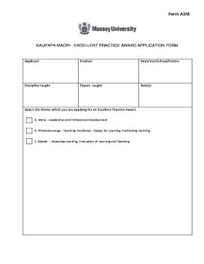 Fillable Online Massey Ac Form A M Massey Ac Fax Email Print Pdffiller