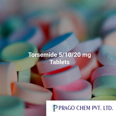 Torsemide Mg Tablets Pharmint