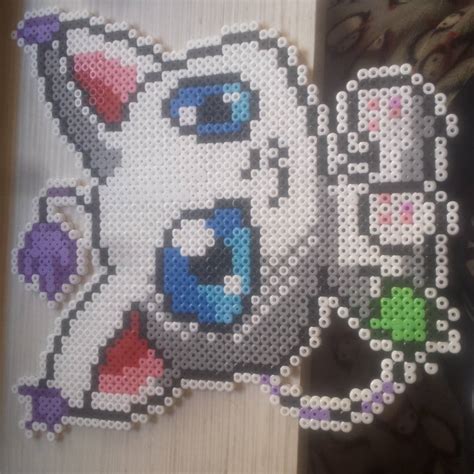 Brains Gatomon Digimon Hamabeads Hama Perler