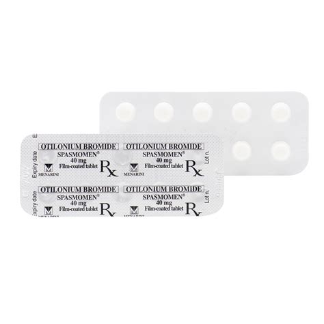 SPASMOMEN Otilonium Bromide 40mg Film Coated Tablet 1 S Price In The