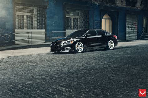 Impeccable Nissan Altima Enhanced With Gorgeous Rims By Vossen CARiD