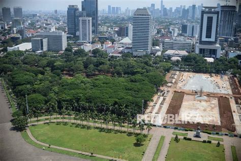 Dki Akui Ada Modifikasi Di Proyek Revitalisasi Monas Republika Online