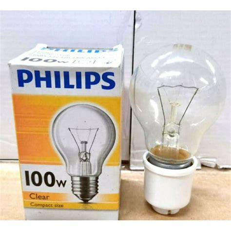 Jual Bohlam Pijar Classic 100W Philips Shopee Indonesia