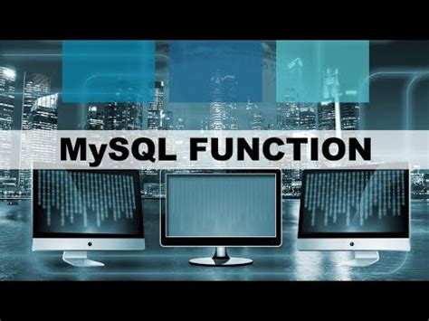 Mengenal Mysql Function Fungsi String Dan Fungsi Numeric Youtube