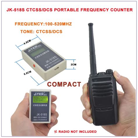 Jk S Frequ Ncia Port Til Em Contador De Freq Ncia Ctcss Dcs