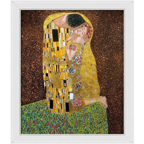 The Kiss Painting By Gustav Klimt