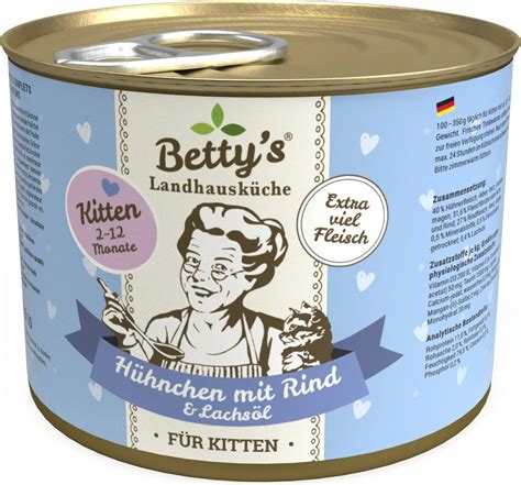 Betty s Landhausküche Kitten Huhn Rind Zoolini