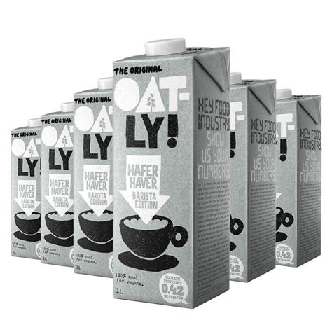 Oatly Haferdrink Barista Edition 1 Liter 6er Pack EBay