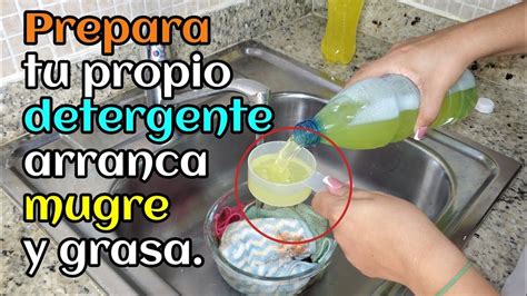 Prepara Tu Propio Detergente Arranca Mugre Sucio Manchas Y Despercude