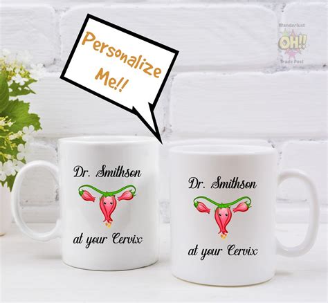 Ob Gyn T Doctor T At Your Cervix Mug Obgyn Doctor Thank You