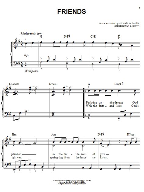 Friends | Sheet Music Direct