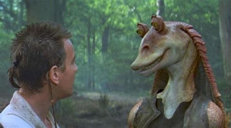 The Costume Of Jar Jar Binks In Star Wars Episode I The Phantom Menace Spotern