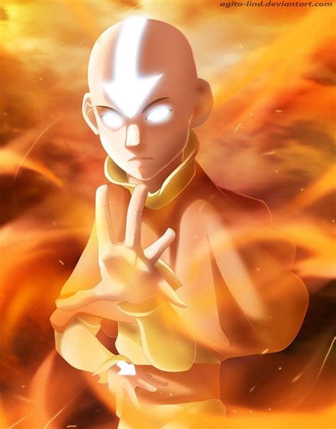 Aang Avatar State Wallpaper