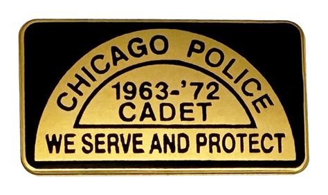 Chicago Police Department Lapel Pin Cadet Chicago Cop Shop