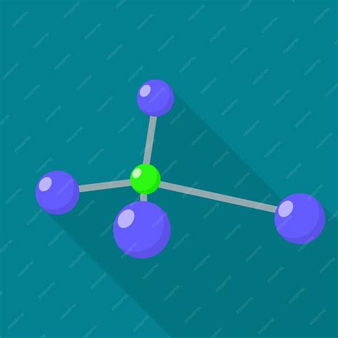 Ícone De Molécula De Laboratório Ilustração Plana Do ícone Vetor De Molécula De Laboratório Para