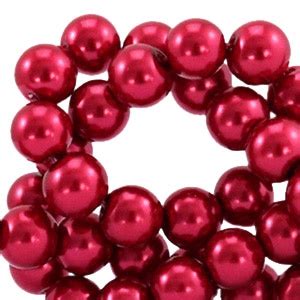 Glasparel Aubergine Red 10mm Per Streng Xitin Beads Jewelry