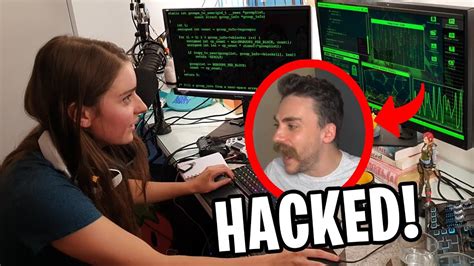 HACKING COMPUTER PRANK on Cray - YouTube