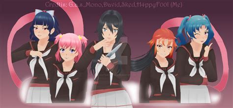 1980s Mode Yandere Simulator By Akatsukitakeuchi On Deviantart