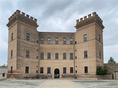 Castillo De Mesola En El Municipio De Mesola Ferrara Italy Imagen De