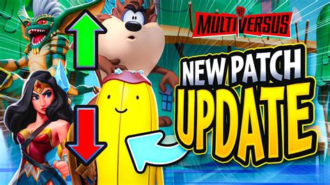 Multiversus Patch Update Is Here Pvp Exp Buffs Nerfs More