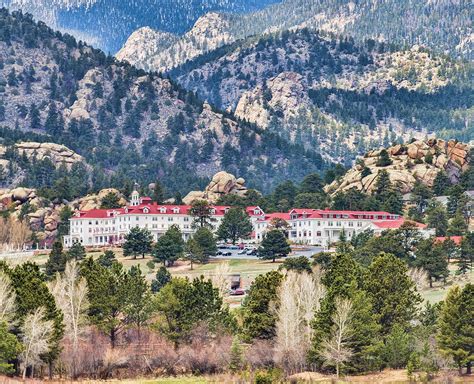 Estes Park Stanley Hotel Photograph By Carl Bailey Fine Art America