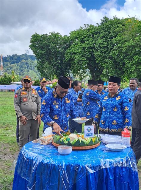 Pj Bupati Manderi Jadi Irup Memperingati Hut Korpri Ke Mepago Co