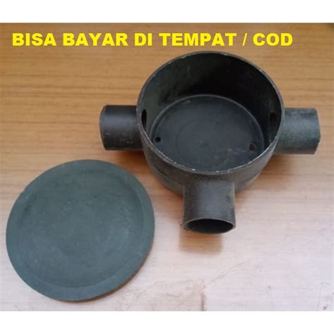 Jual T Dous Dos Dus Hitam Bulat Dalam Tembok Tanam Shopee Indonesia