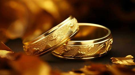 Gold Wedding Ring Symbolizes Love And Togetherness 32940086 Stock Photo