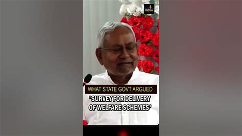 Patna High Court Puts A Stay On Bihar Govts Caste Based Census Youtube