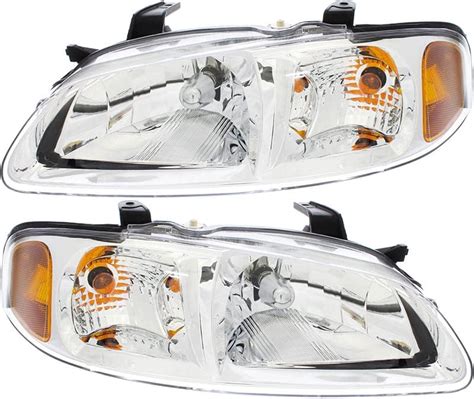 Amazon For Nissan Altima Headlights Lamps Set 2002 2003 2004