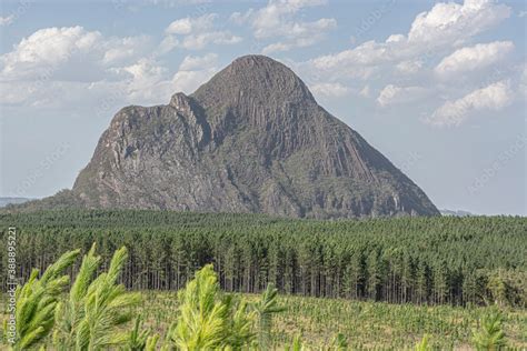 A view of Mount Beerwah Stock Photo | Adobe Stock