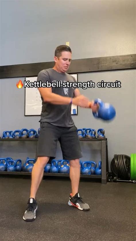 Kettlebell strength circuit | Workout videos, Full body kettlebell ...