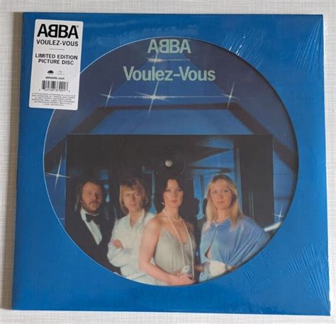 ABBA Voulez Vous Picture Disc Vinyl Record LP BRAND NEW SEALED