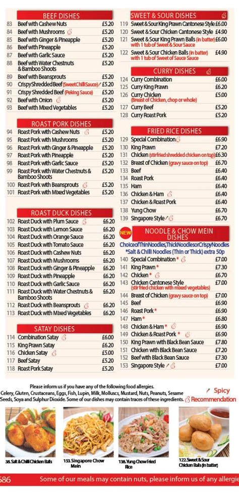 Canton Falkirk Takeaway Falkirk S Full Menu Online