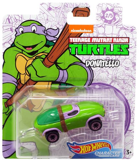 Hot Wheels Teenage Mutant Ninja Turtles Character Cars Donatello 164