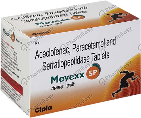 Movex Sp Strip Of 10 Tablets Uses Side Effects Price And Dosage