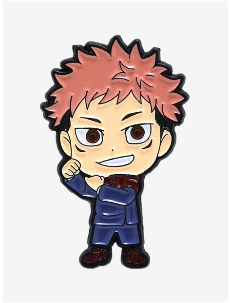 Jujutsu Kaisen Chibi Yuji Itadori Enamel Pin Boxlunch Exclusive