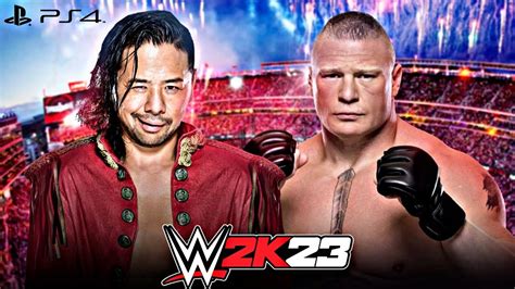 Shinsuke Nakamura Vs Brock Lesnar Wwe K Ps Full Hd Gameplay