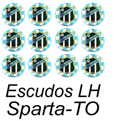 Escudos De Futebol De Botão Lh Sparta To