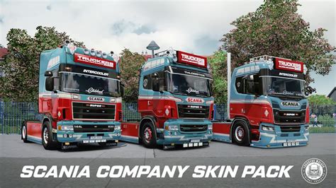 Scania Company Pack Skin Best Changeable Color Skin Mod For Scania R