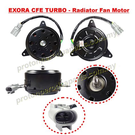 Radiator Fan Motor Air Cond AC Motor Proton Exora CPS CFE Turbo