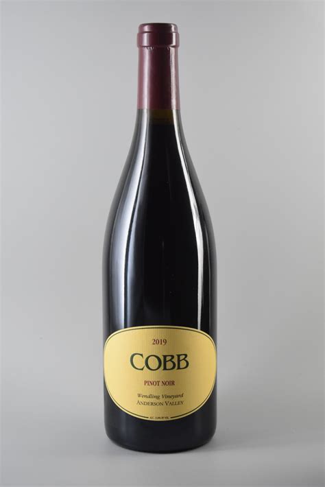 2019 Cobb Pinot Noir Wendling Vineyard No Limit Fine Wines