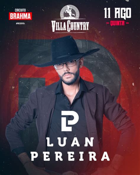 Luan Pereira Em Grande Show No Villa Country Portal Sertanejo Fique