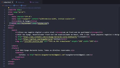 Projeto Desafio Html E Css Ambientes De Desenvolvimento Estrutura