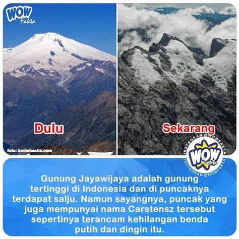 14 Gambar Gunung Jaya Wijaya Anirul Gambar