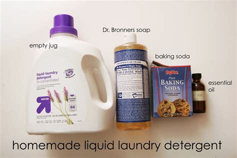 Natural Detergent Recipe