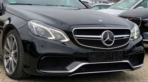 MERCEDES W 212 E 63 AMG LIFT MASKA ZDERZAK PAS LAMPA CHŁODNICE PRZÓD