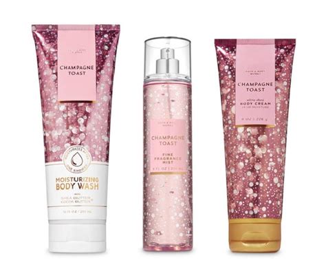 Amazon Bath And Body Works Champagne Toast Pc Gift Set