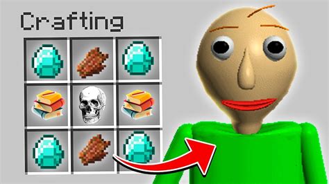 How To Summon Baldi From Baldis Basics In Minecraft Youtube